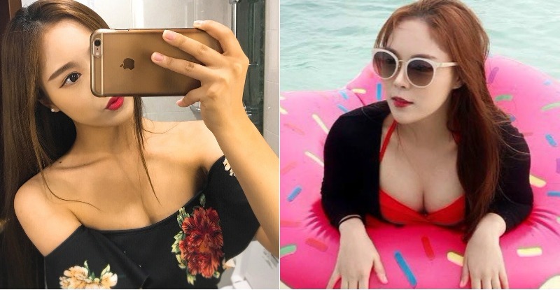 【蜗牛娱乐】可口！妹子夾帶「飽滿奶球」水中釋放「貼乳畫面」誘人　想吃那甜甜圈！