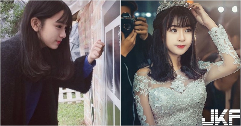 【蜗牛娱乐】18歲「高中學生妹」！光是側臉就「甜到蛀牙」！更因為才藝爆紅一波啊！