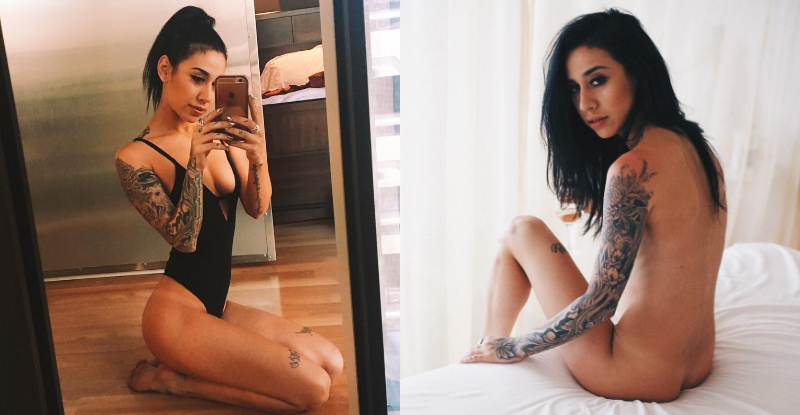 【蜗牛娱乐】追求被駕馭的快感！刺青妹「肉體解禁」身材超豪放　狂野帶勁扛不住阿