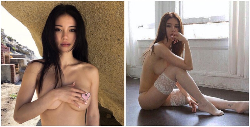 【蜗牛娱乐】不穿衣服才是藝術！肉食系「爆乳正妹」身材曲線超火辣，拍照都一絲不掛！