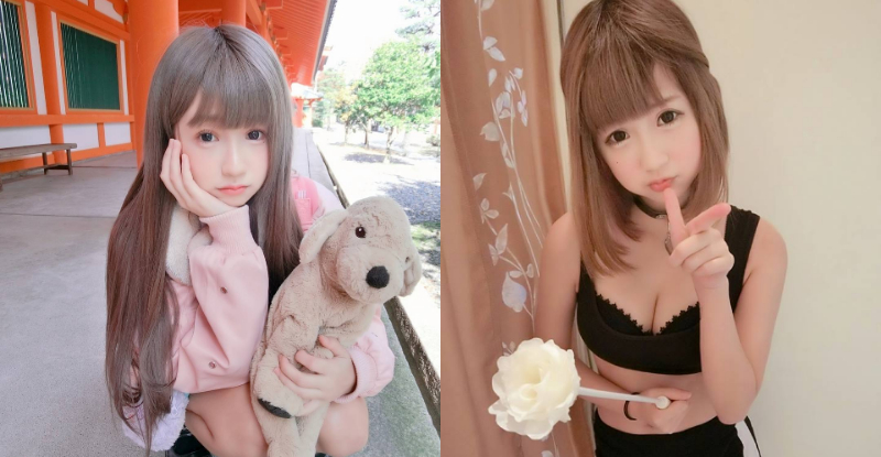 【蜗牛娱乐】超甜美「大眼妹」真的好萌喔！深藏不露「不合法好身材」令人想入非非！