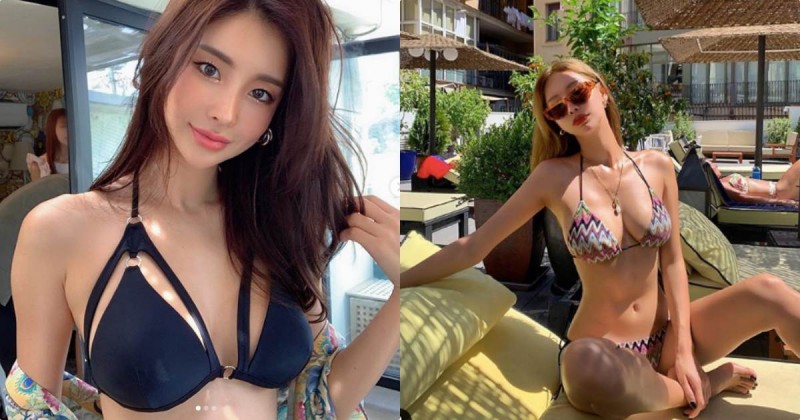 【蜗牛娱乐】辣妹做日光浴「曲線好誘惑」，尖挺美乳在太陽下更養眼了！