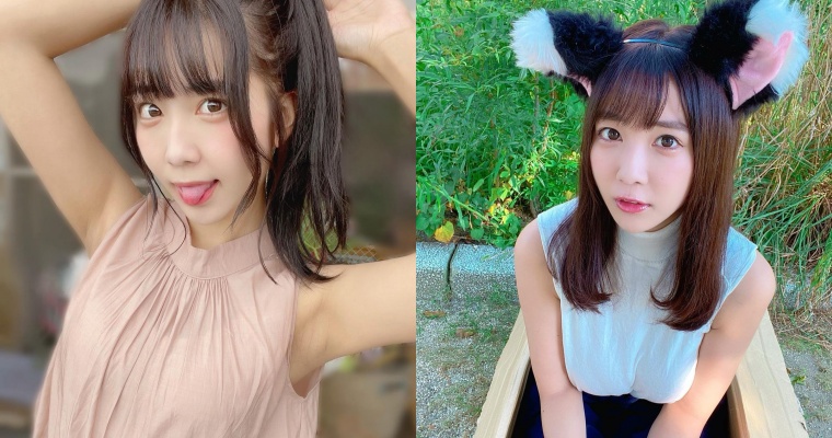 【蜗牛娱乐】女團成員「天羽希純」寫真作衝上第二名！開心送上福利照：今天請用這個充電