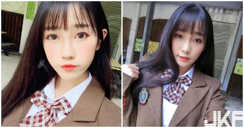 【蜗牛娱乐】初戀系制服正妹！天使臉孔超療癒，看了超有戀愛感啊！
