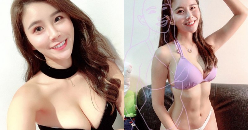 【蜗牛娱乐】展場正妹「李子姍」豐滿迷人又窈窕！火辣腹肌讓人驚嘆不已，居然還是高材生！