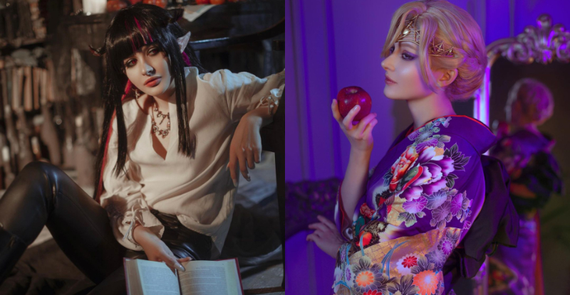 【蜗牛娱乐】俄羅斯正妹Coser精緻美顏不科學　連側臉都美的都讓人忍不住讚嘆