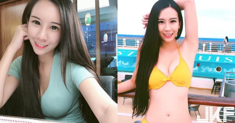 【蜗牛娱乐】這陰影我給過！正妹主持人「佳蓉」緊身上衣「形狀明顯」，身材保養的超火辣！