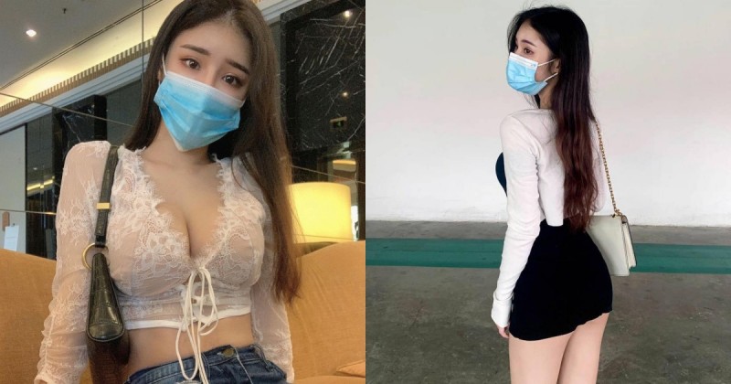 【蜗牛娱乐】超豐滿「自然原乳」正妹！天菜級的身體曲線好性感，口罩下的臉蛋美到讓你瞬間戀愛！