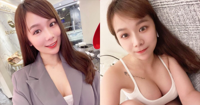 【蜗牛娱乐】超兇正妹「自拍辣照乳量太強」，「渾圓兇器」視覺超震撼！