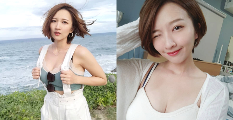 【蜗牛娱乐】身材大升級！短髮正妹「梁」人生推進雙峰跟著up up，兇猛大歐派再也包不住！