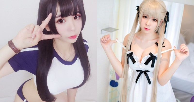【蜗牛娱乐】台灣甜美胸狠coser「織泱」，高品質拍攝太精美，好身材一點都不吝嗇～