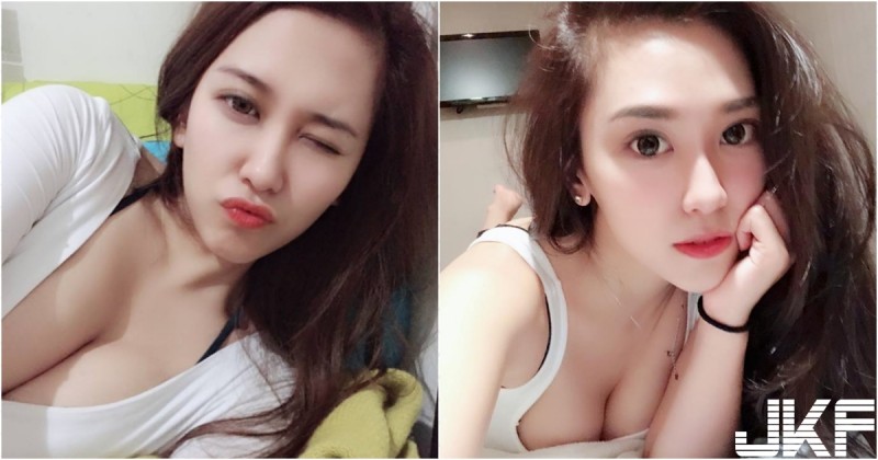 【蜗牛娱乐】淡江大學的「神級正妹」！一躺床「美乳倒出」畫面好誘人！好想當她學長啊！