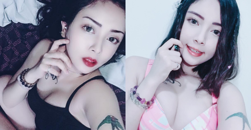 【蜗牛娱乐】那女孩「親親」好性感！無敵童顏下好可愛　掀衣展現成熟豐滿身材