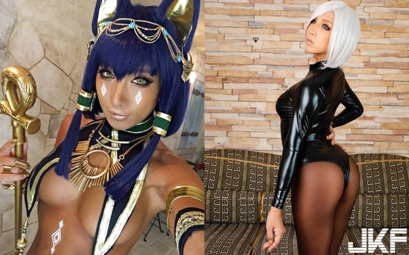 【蜗牛娱乐】豐臀Coser「黑肉隋棠」身體騷到發亮　大尺度「淩虐攝影師視角」淫照…是要逼死誰啊