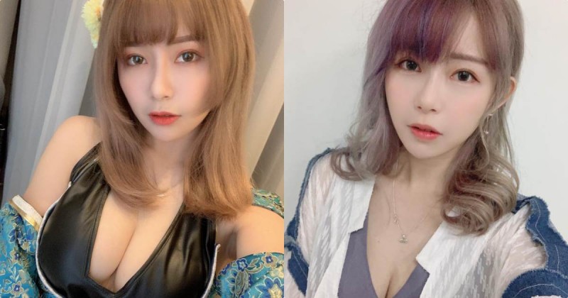 【蜗牛娱乐】有著渾圓美乳的超正「直播主阿樂」，胸前事業做好大啊！