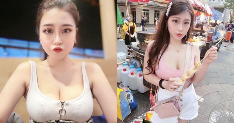 【蜗牛娱乐】純天然原乳果然好厲害～強大正妹「Yumi.k」崇尚自然弧度，每次出遊長輩都猛吸睛