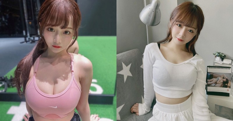 【蜗牛娱乐】無敵的吧！神正甜美女孩「倩倩」反差超大，可愛臉蛋下藏「超兇曲線」