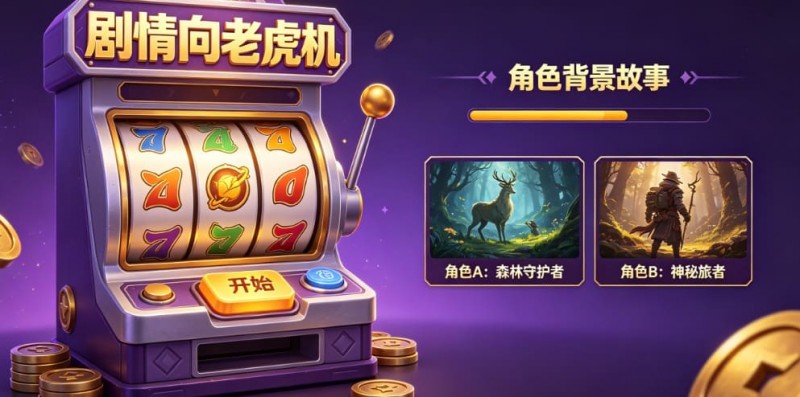 PG尝试“剧情向”老虎机,玩家通过中奖解锁角色背景故事。 PG尝试“剧情向”老虎机,玩家通过中奖解锁角色背景故事。