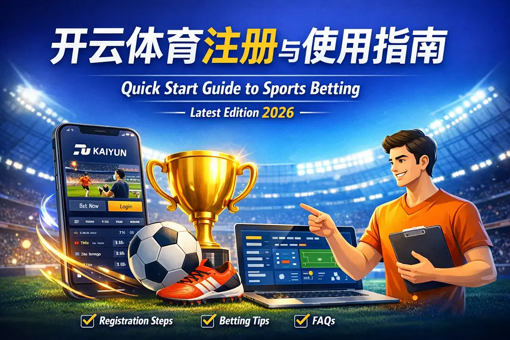 2026 年开云体育注册指南：金融级实名核验与安全避坑
