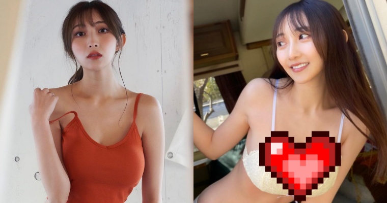 【蜗牛娱乐】人氣直升！24 歲大眼妹「辻りりさ」寫真側拍曝光…超豐滿畫面狂圈粉