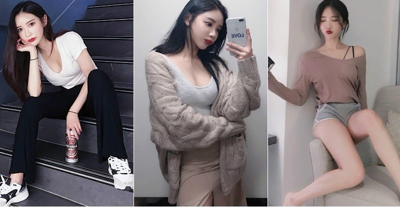 【蜗牛娱乐】罩不住！正妹廁所自拍「圓潤南半球」意外露出！又白又嫩「養眼福利」太棒啦