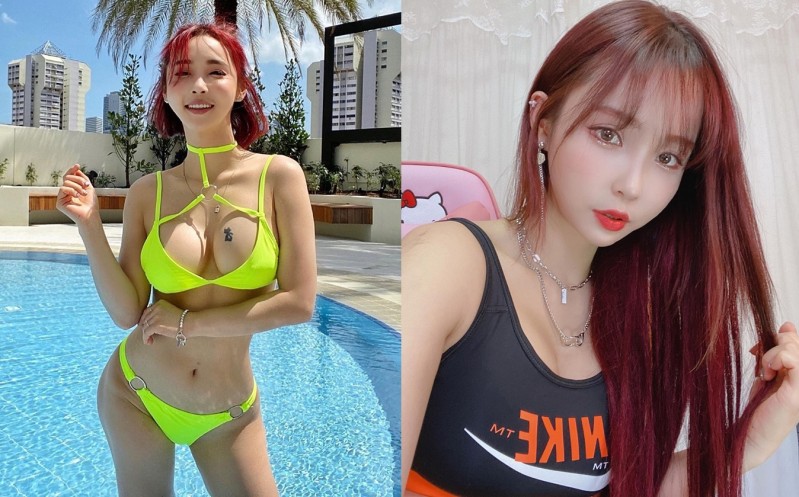 【蜗牛娱乐】爆乳DJ「Jina」比基尼遮不住傲人身材　邪惡視角「超巨北半球」胸猛亂炸