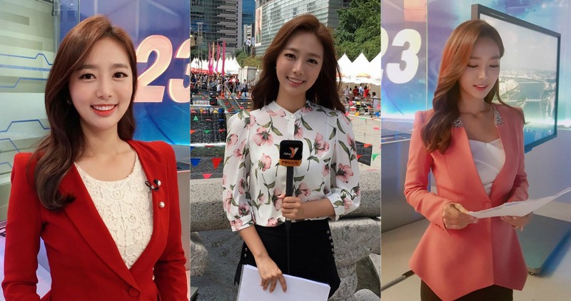 【蜗牛娱乐】中韓通吃！「長腿女神」甜美風報新聞收視狂飆！電視台：粉絲跨國看她