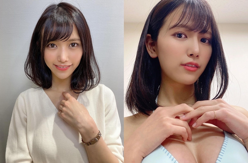 【蜗牛娱乐】170公分巨乳大隻馬「森のんの」8頭身比例超不科學　邪惡視角「雙峰爆青筋」乳香四溢