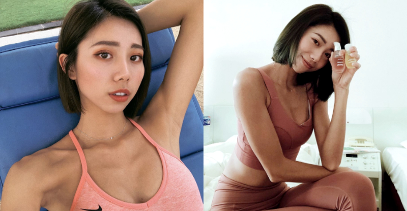 【蜗牛娱乐】航空界的朴信惠！「Dee Dee」陽光甜美自信有神，微肌感的勻稱美體更是完美又逆天！
