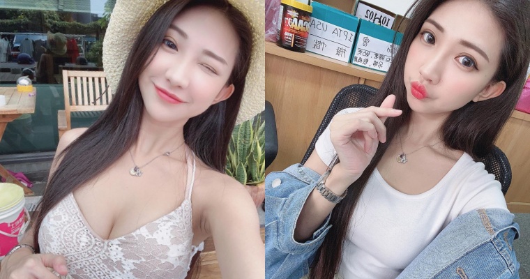 【蜗牛娱乐】快門殺手來了！電眼辣模「小曖萱」魅力無邊！「美胸、鎖骨」都誘人