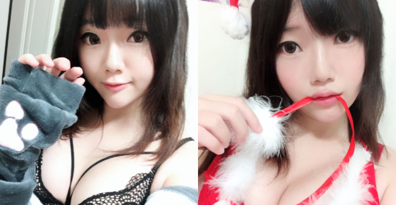 【蜗牛娱乐】日系極萌宅宅少女「願願」炸裂上圍　雖然童顏但身材可不小！