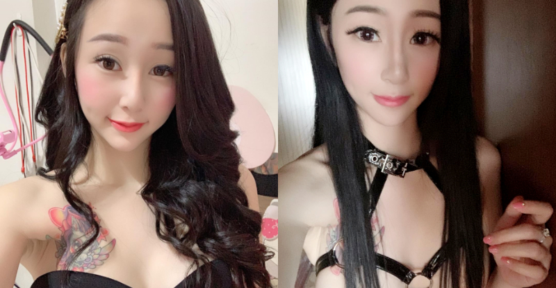 【蜗牛娱乐】深夜也要精心打扮！「妤Pin Yu」綑綁爆乳衣溢出白美嫩胸，司機晚上不睡就等這齣！