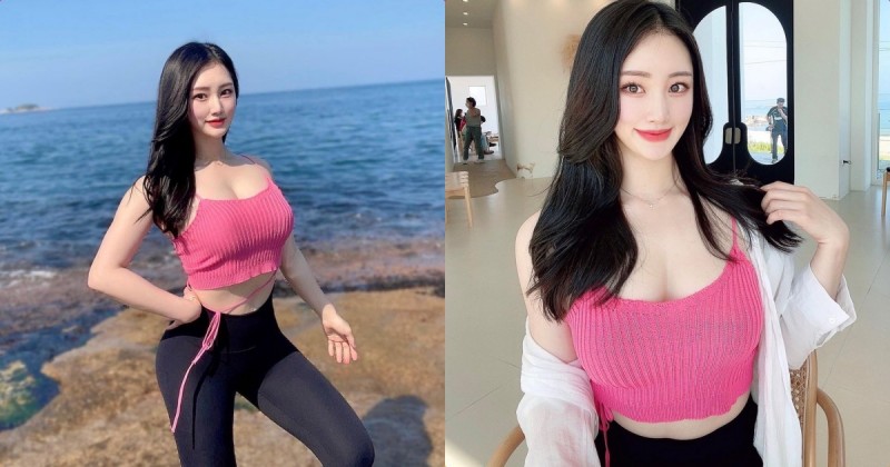 【蜗牛娱乐】美豔健身教練「魔鬼曲線」超誘惑，「豐滿的車頭燈」好有看點！