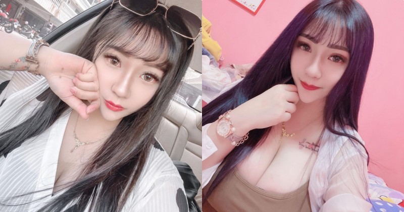【蜗牛娱乐】超性感小隻馬學生正妹「芸妡」，「胸前的超長深溝」讓人驚豔！