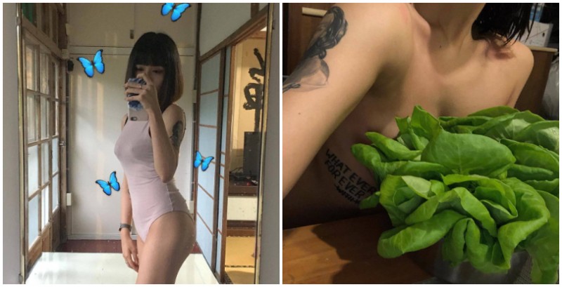 【蜗牛娱乐】厭世系「爆乳短髮妹」尺度超開！深邃眼神還有性感身材，每張都在挑戰你的極限！
