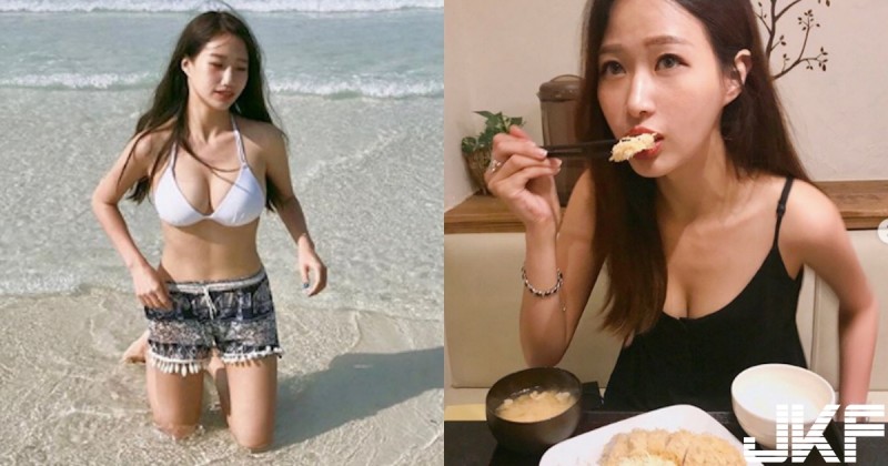 【蜗牛娱乐】今夏最後一波乳浪！氣質網美「比基尼乳量驚人」，用餐直接被低胸背心出賣啦！