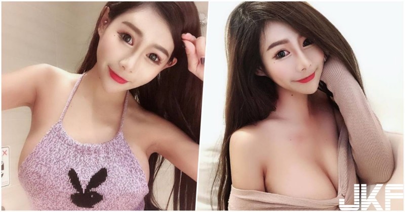 【蜗牛娱乐】正妹「雄偉美乳」大到滿出來，深度爆乳畫面讓人狂噴鼻血！