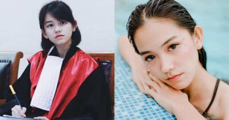 【蜗牛娱乐】超萌童顏「美少女法官」讓人想犯罪！「空靈大眼」連罪犯都淪陷，真的太可愛了！