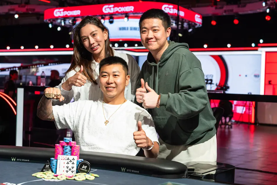 【EV 扑克】2026WSOP 金手链到手！中国选手王阳在 5000 美元底池限注奥马哈锦标赛登顶