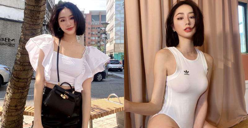 【蜗牛娱乐】這樣才正點！高冷正妹「雀斑小姐」胸前渾圓形狀太吸睛，亮麗顏值輕鬆征服全場目光！