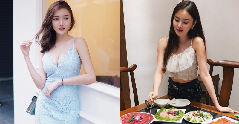 【蜗牛娱乐】清新「吃貨正妹」脫衣服才發現是隱乳！隱藏版美食就是胸前兩顆奶！