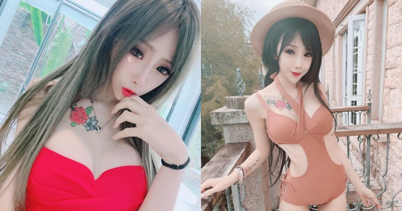 【蜗牛娱乐】正妹「BeBe」比基尼「腰部挖空超性感」，發送「白嫩纖腰」當福利！