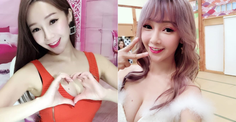 【蜗牛娱乐】人小志氣大！小隻馬「陳金金（晶晶）」清甜臉下胸懷大痣，火辣事業線擠得太立志！