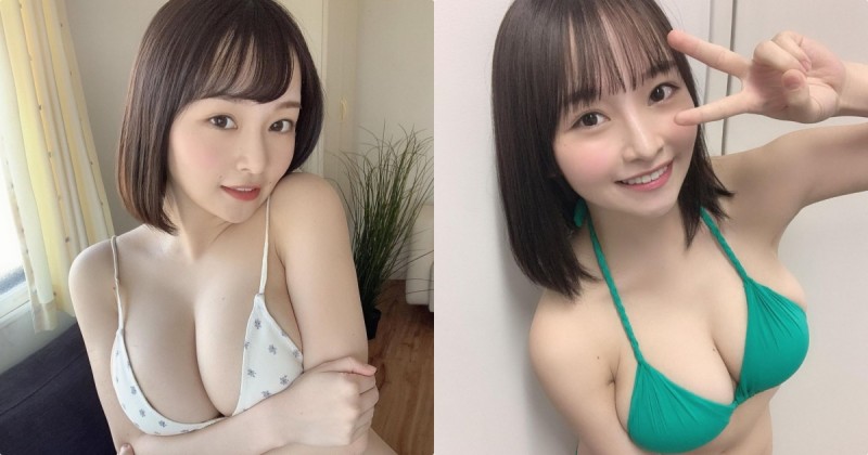 【蜗牛娱乐】混血小隻馬「超兇H奶大到驚人」，「快蹦出的大乳量」好極品呀！