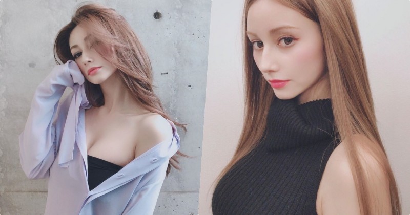 【蜗牛娱乐】毛衣好兇！三國混血辣模「火辣側乳弧度」，開襟立見深溝！