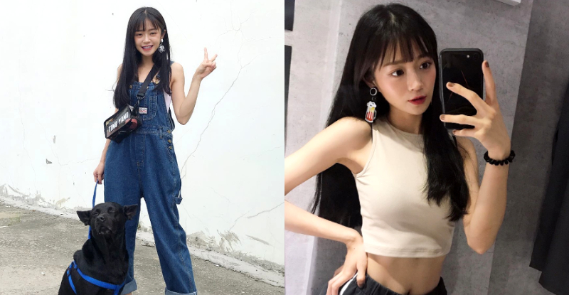 【蜗牛娱乐】運動小甜心「Ting Yang」水汪大眼甜笑露牙套敲可愛，性感超細水蛇腰更是小清新大性感！
