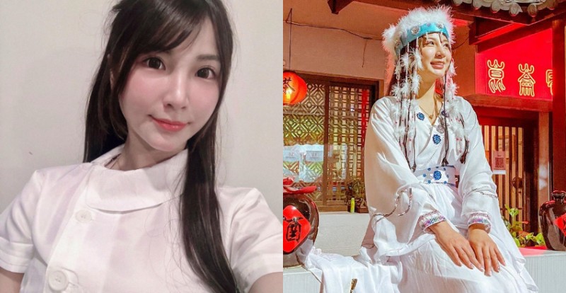 【蜗牛娱乐】最甜護理師「張皮皮 PiPi」化身香妃　透過螢幕都能聞到奶香味