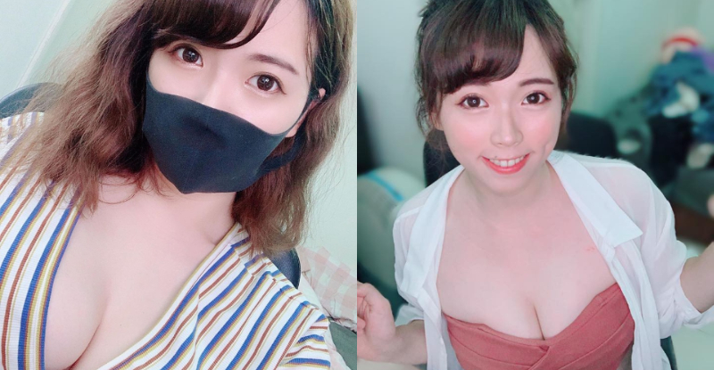 【蜗牛娱乐】遮臉不遮奶！「巨乳工程師」爆奶照引瘋傳　「前端」實力不容小覷