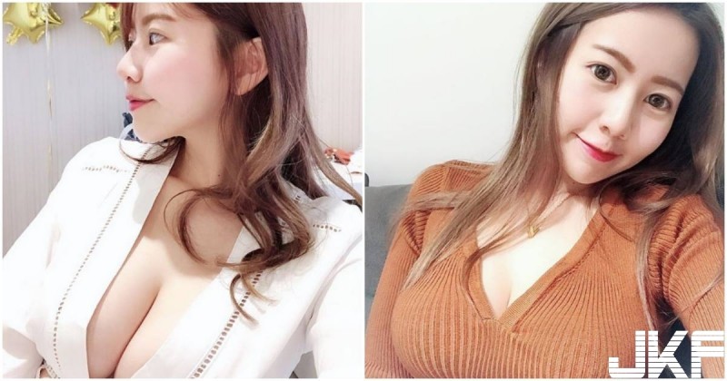 【蜗牛娱乐】正妹「深溝大長輩」呼之欲出！「美乳事業線」穿這樣太犯規了！