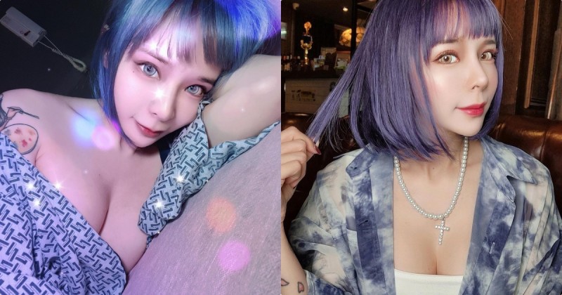 【蜗牛娱乐】人氣DJ「紀曉嵐AraSHi」spa時好火辣，「飽滿的巨乳」畫面好兇！